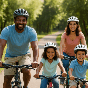 An Afternoon Ride with the Kids on World Bicycle Day