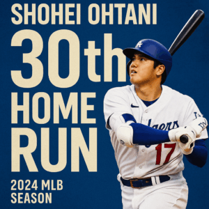 【MLB】大谷翔平、今季30号ホームラン！異次元の打球にファン熱狂！